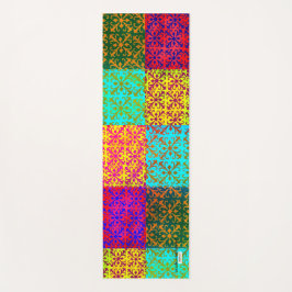 Tapete De Yoga Colorido