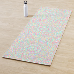 Tapete De Yoga Colorido Mandala