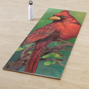 Tapete de Yoga com Cardinal