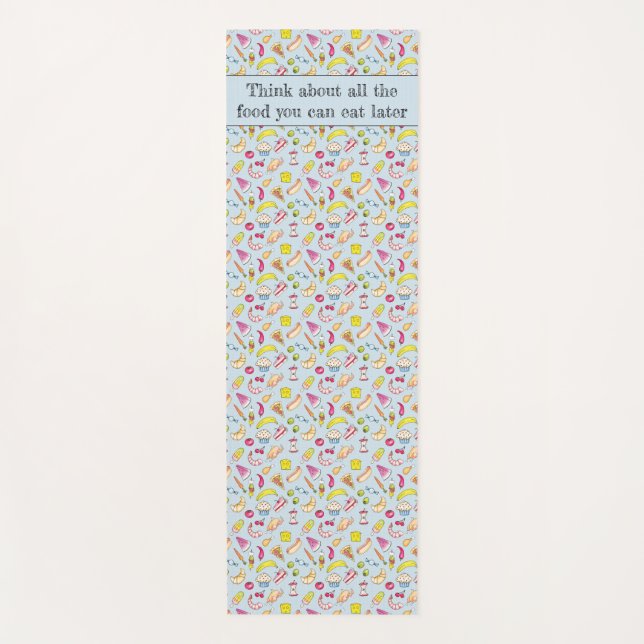 Tapete De Yoga Comida (Frente)