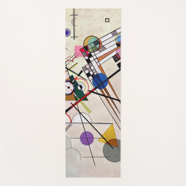 Tapete De Yoga Composição VIII, Wassily Kandinsky (Frente)