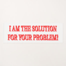 Tapete De Yoga Comprar Trabalho de arte, Design, "EU SOU A SOLUÇÃ