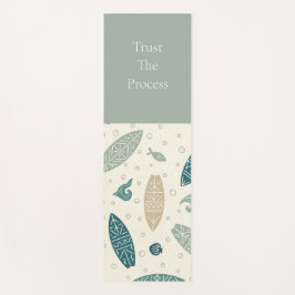 Tapete De Yoga Confie no Processo Costeiro Surfboard Yoga Mat