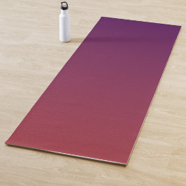 Tapete De Yoga Cor gradiente grená