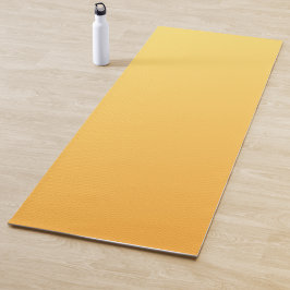 Tapete De Yoga Cor gradiente laranja