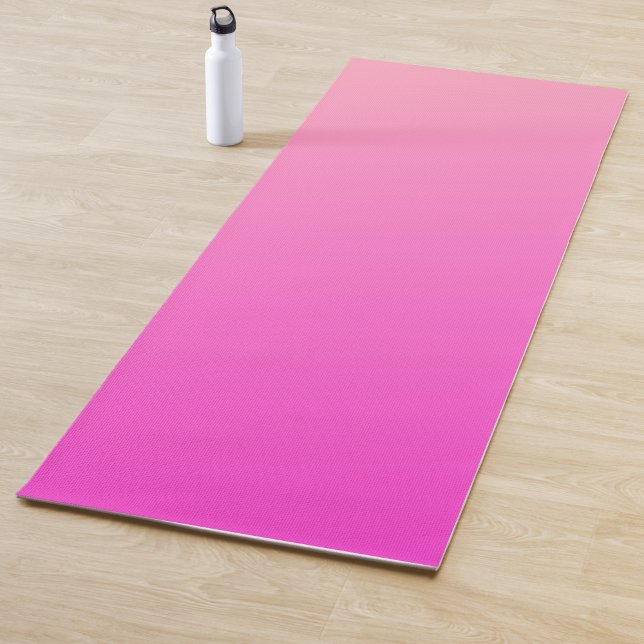Tapete De Yoga Cor gradiente Magenta (Criador carregado)