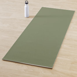 Tapete De Yoga Cor Sálida Verde Sage