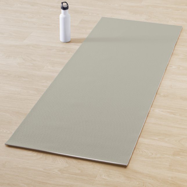 Tapete De Yoga Cor Sólida de Outubro Mist (In Situ)
