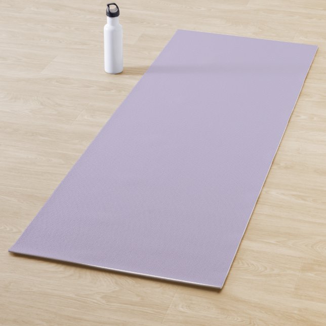 Tapete De Yoga Cor sólida lavanda empoeirada simples (In Situ)