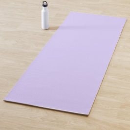 Tapete De Yoga Cor Sólida Lilac do Pastel | Clássico | Elegante