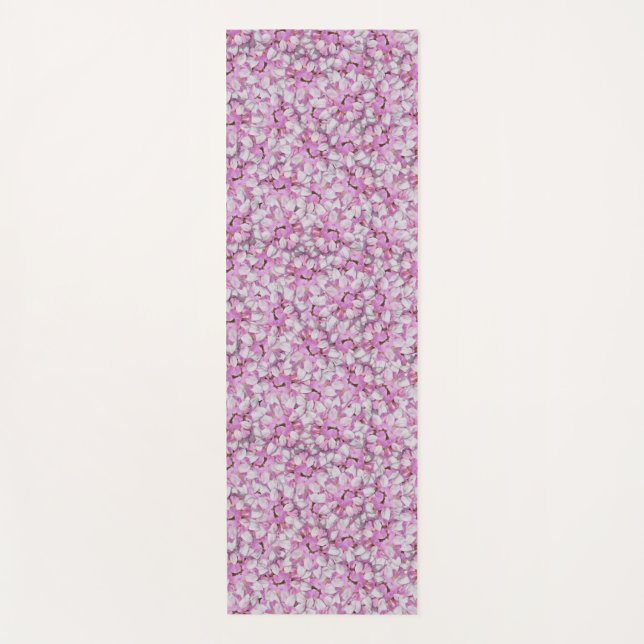 Tapete De Yoga Coroa Vetch Padrão Sem Olho (Frente)