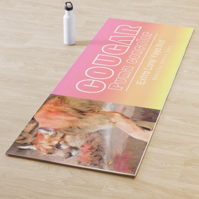Tapete De Yoga COUGAR [Extra Long Yoga Mat] (In Situ)