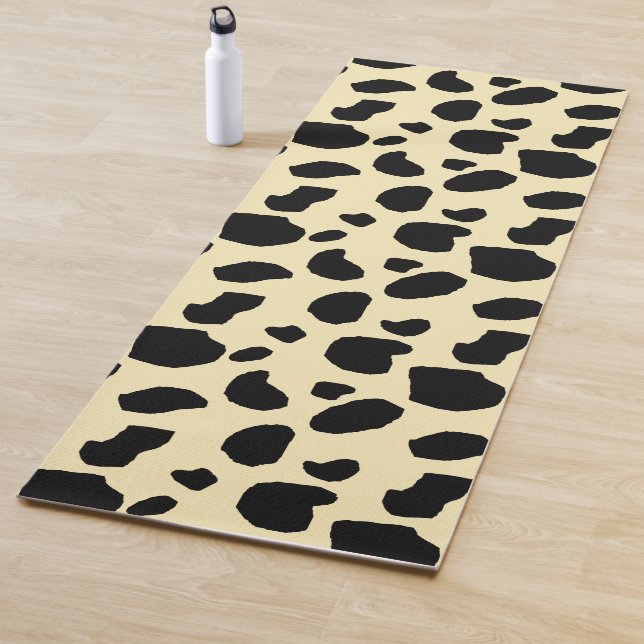 Tapete De Yoga Cow Animal Skin Colour Pattern Design  (In Situ)