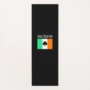 Tapete De Yoga Crianças Irlanda Camisa Bandeira Irlandesa S. Patr