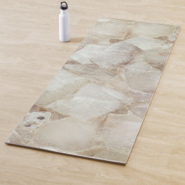 Tapete De Yoga Cristal Quartz Clássico Zen (Duplo Lado)