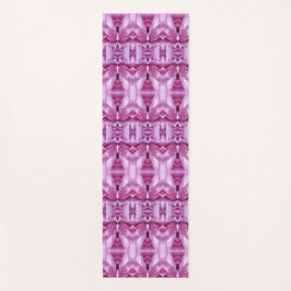 Tapete De Yoga Cross Rosa Ikat 2