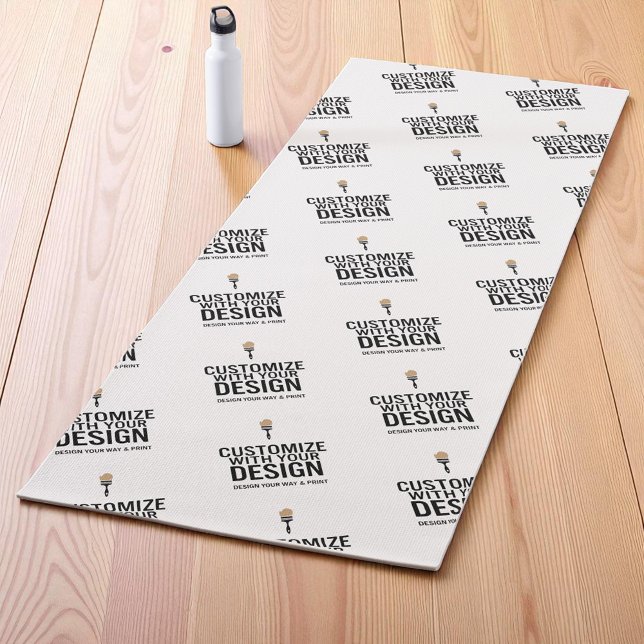 Tapete De Yoga Custom Minimalist Personalized Company Branded  (Criador carregado)