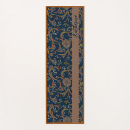 Tapete De Yoga CUSTOM Tumeric + Ginger Swirl Motif Yoga Mat