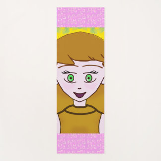 Tapete De Yoga Cute Merry Pink