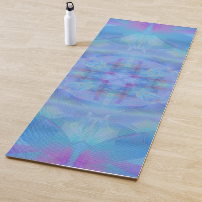 Tapete De Yoga Dançarino Azul (In Situ)