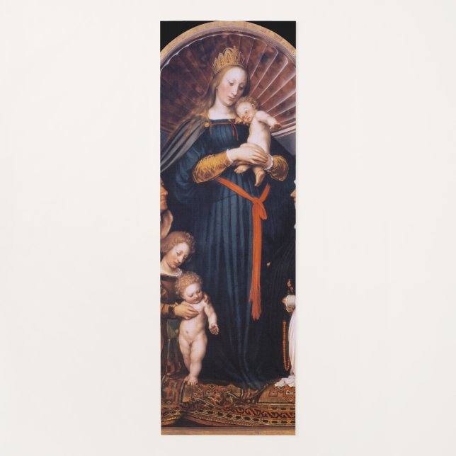 Tapete De Yoga Darmstadt Madonna, Holbein, o Younger (Frente)
