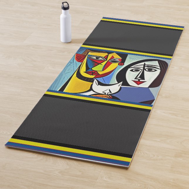 Tapete de Yoga de Arte Abstrata (In Situ)