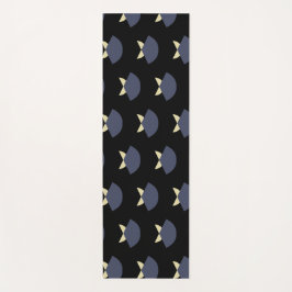 Tapete de yoga de formas abstratas geométricas