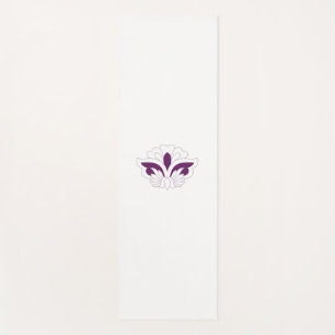 Tapete De Yoga Decoração magenta avermelhada