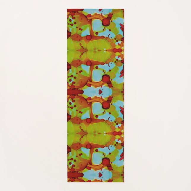 Tapete De Yoga Derramar sunset (Frente)