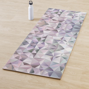 Tapete De Yoga Desenho geométrico abstrato com mosaico