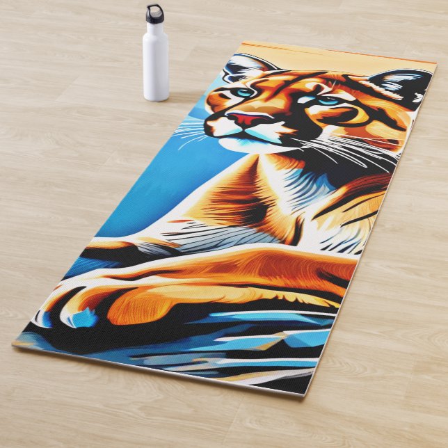 Tapete De Yoga Design de Exibição de Açúcar Alpino (In Situ)