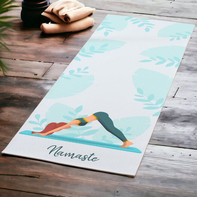 Tapete De Yoga Design de Namaste Personalizado - Malhação Persona (Criador carregado)