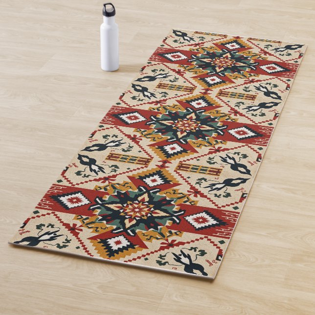 Tapete De Yoga Design do padrão sudoeste (In Situ)