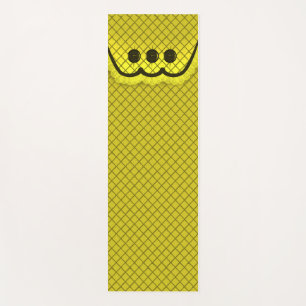 Tapete De Yoga Design Superior do Travesseiro Yoga Mat Amarelo