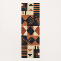 Design vertical com elementos africanos