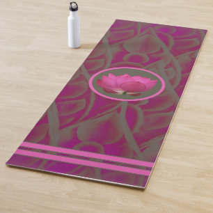 Tapete De Yoga Design Yoga Mat do Lotus Asiático