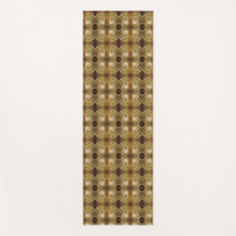 Tapete De Yoga Despejo de Ikat Rosa