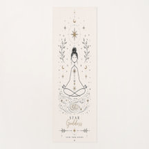 Tapete de Yoga Deus Estelar Celestial