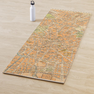 Tapete De Yoga Di Milão de Pianta - mapa de Milão, Italia