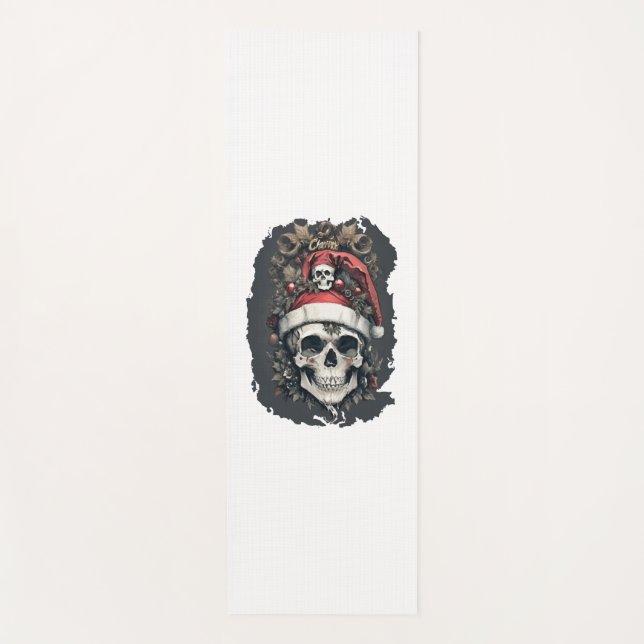 Tapete De Yoga Dia das Bruxas de Natal (Frente)