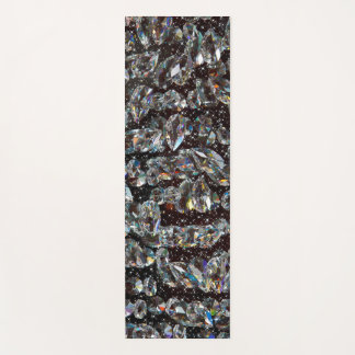 Tapete De Yoga Diamond Glitter Sparkle Elegant