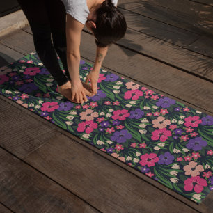 Tapete De Yoga Ditsy Floral Yoga Mat Na moda Pilates Mat