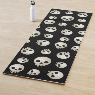 Tapete De Yoga Ditzy Skulls Yoga Mat