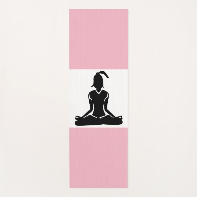 Tapete De Yoga Diversão do Alivio do Estresse de Meditação (Frente)