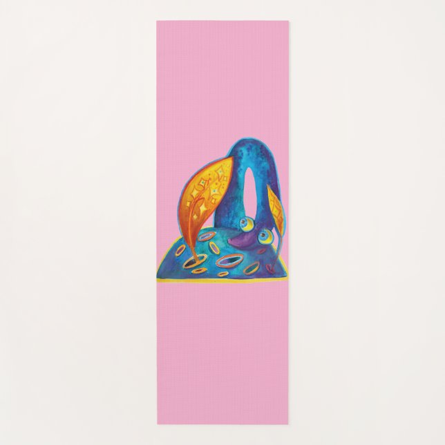 Tapete De Yoga dragões (Frente)