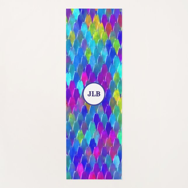 Tapete De Yoga Dragon Scales (Frente)