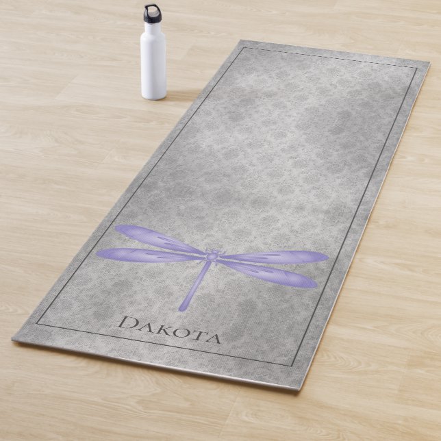 Tapete De Yoga Dragonfly Damask (In Situ)