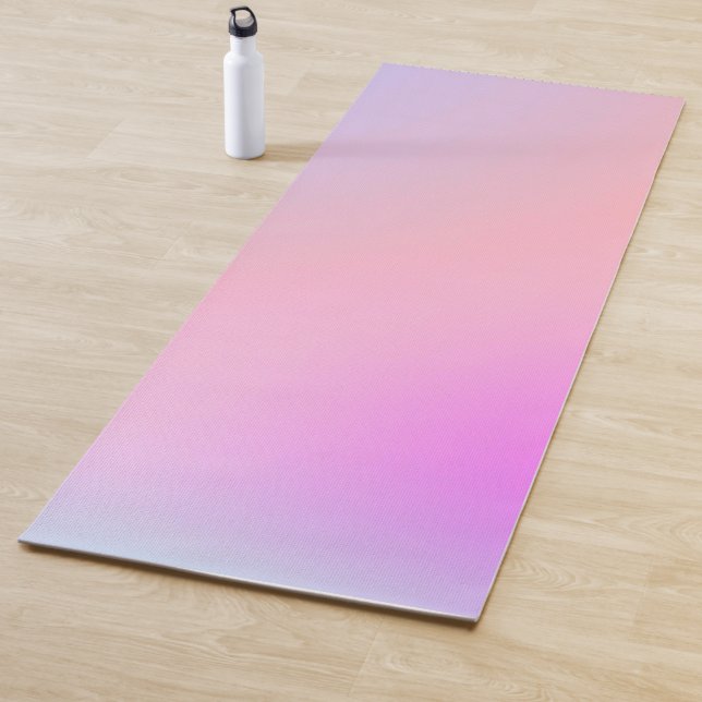 Tapete De Yoga Dreamy Cotton Candy Pastel Gradient (In Situ)