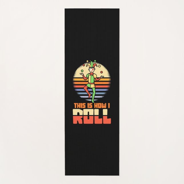 Tapete De Yoga É Assim Que O Ator Roll (Frente)