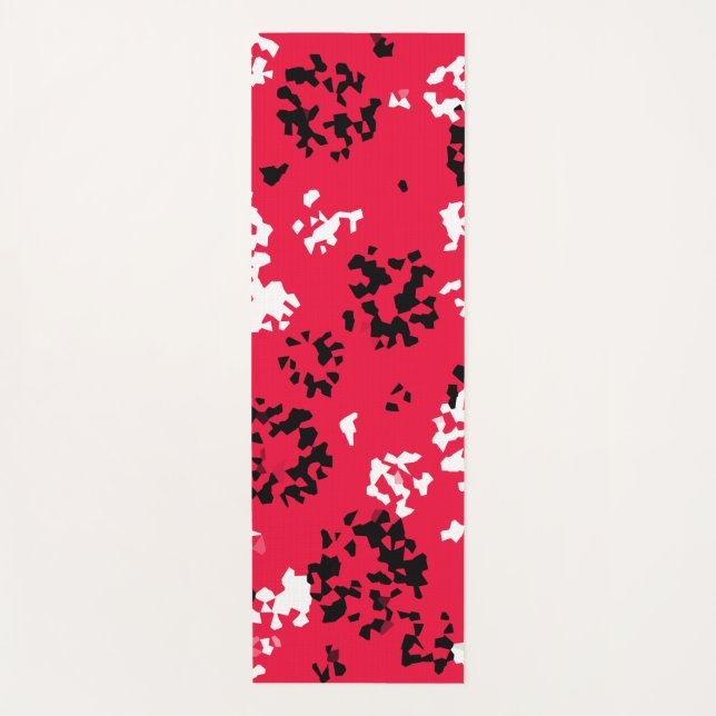 Tapete De Yoga Ebira - Design abstrato (Frente)